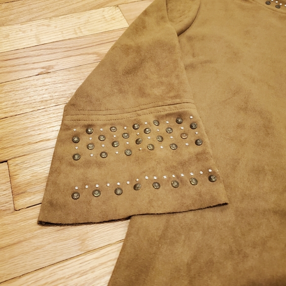 Angel + Premium Faux Suede Mini Dress - Picture 7 of 9